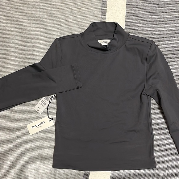 Babaton Contour Mockneck - Charcoal Grey - XS - Picture 1 of 4